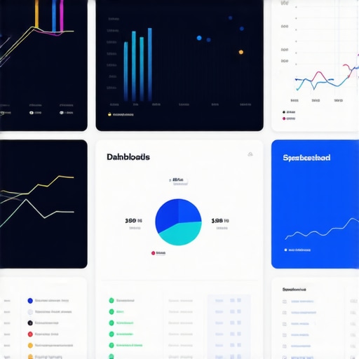 Data Analytics Dashboard for Business Growth Analytics dashboard displaying graphs and data insights