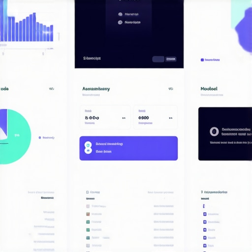 Predictive Analytics Dashboard A detailed dashboard showcasing predictive analytics and customer insights in a professional setting.
