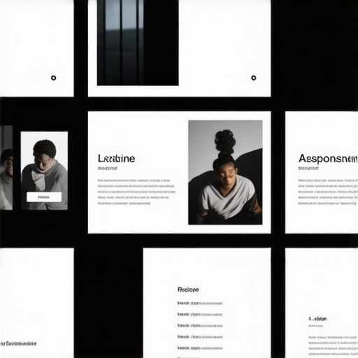 Screenshot of a responsive website with fast loading and easy navigation