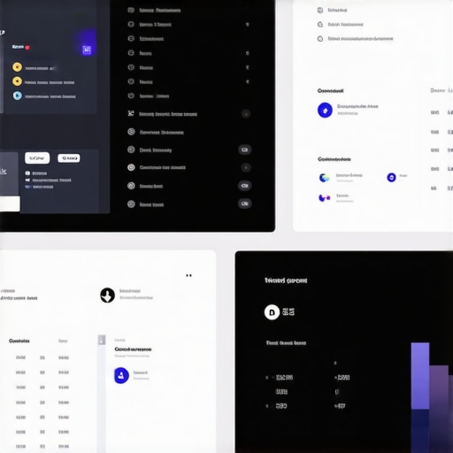 Advanced Data Analytics Dashboard for Branding A sleek dashboard displaying multi-source customer analytics with predictive insights.