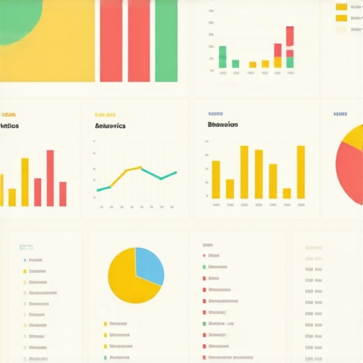 Dashboard displaying SEO and user behavior analytics for brand trust building