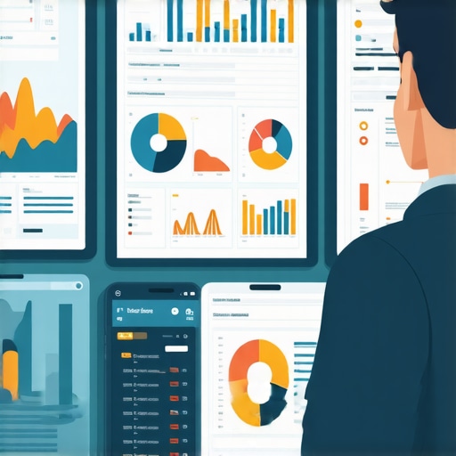 A marketer reviewing website analytics and heatmaps for SEO optimization.