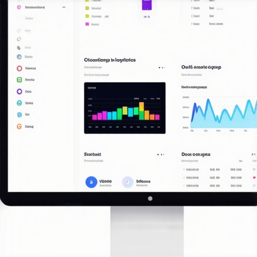 Screenshot of analytics dashboard showing user behavior and SEO metrics.
